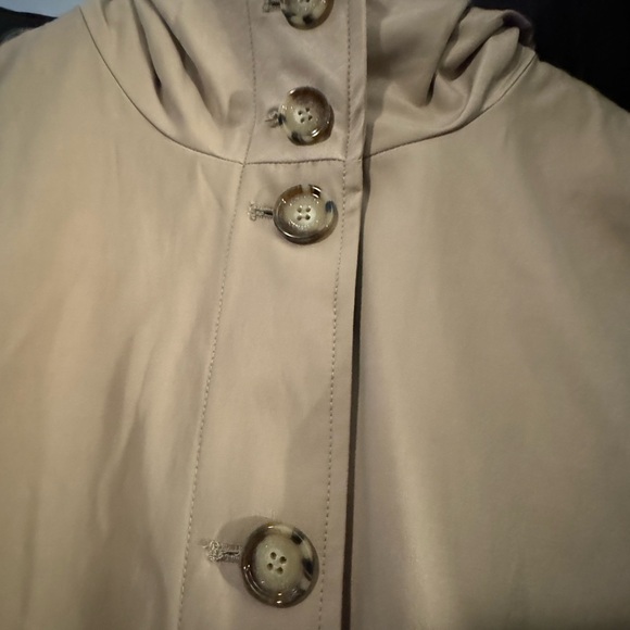 NWT Calvin Klein trench coat with hood - Picture 14 of 14